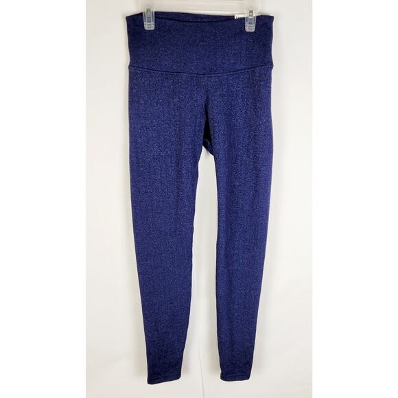 New Old Navy Active Cozecore Womens Blue High Rise Full Length Leggings Size S - Picture 1 of 9